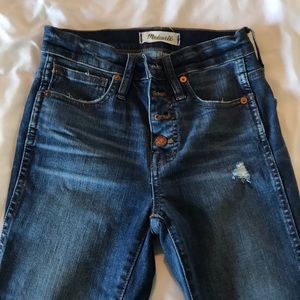 Madewell Skinny Jean 10” high rise- Like New